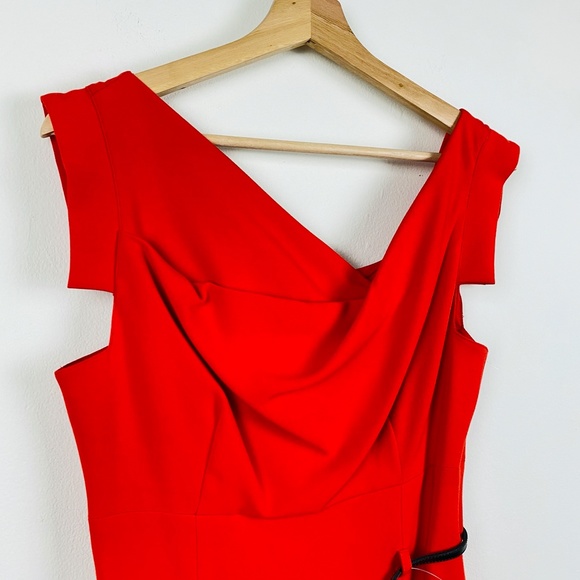 Black Halo Classic Jackie O Dress Burnt Rose - Picture 4 of 8